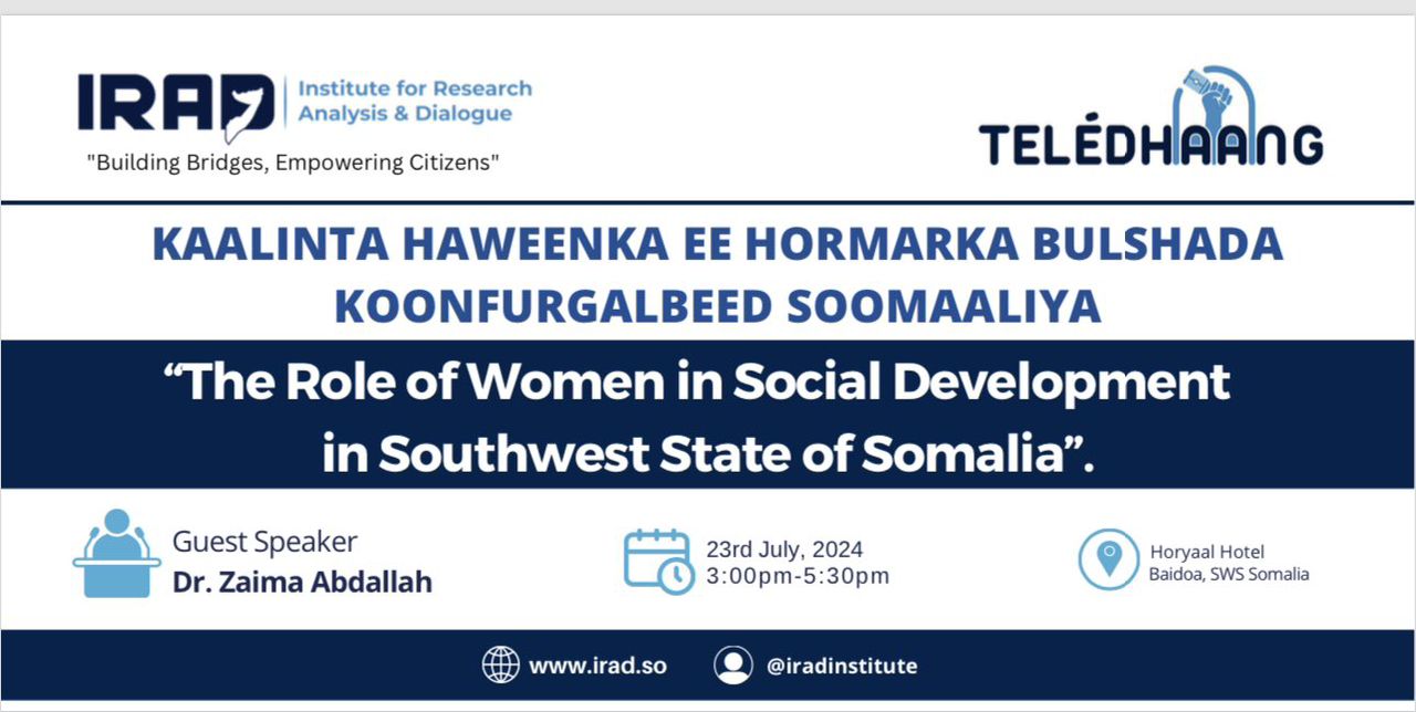 Forum Report on The Role of Women in Social Development in Southwest State of Somalia